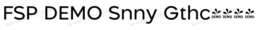 FSP DEMO Snny Gthc字体转换 FSP DEMO Snny Gthc字体转换